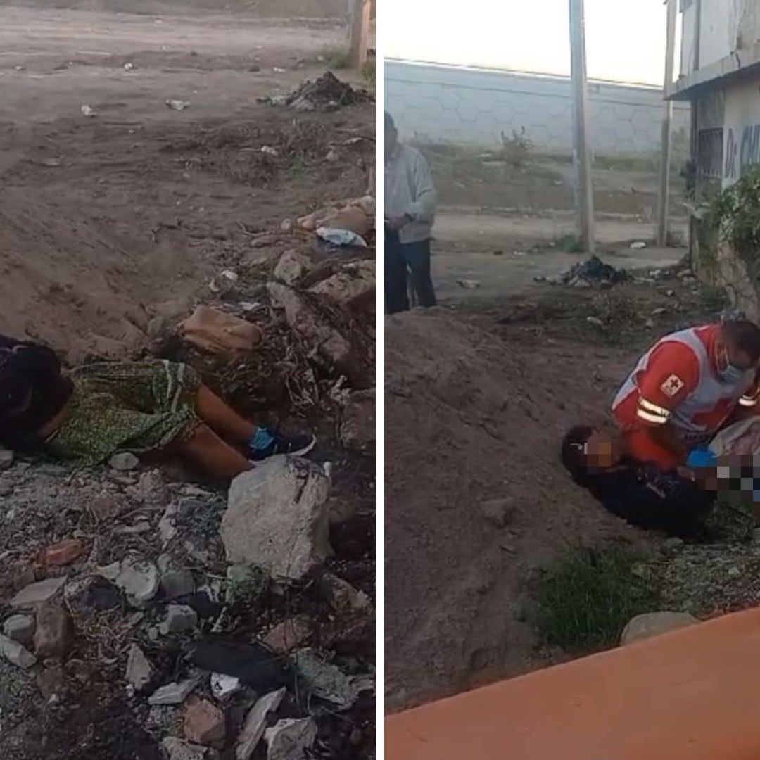Mujer Da a Luz Entre la Basura; Le Negaron Atención en IMSS Bienestar