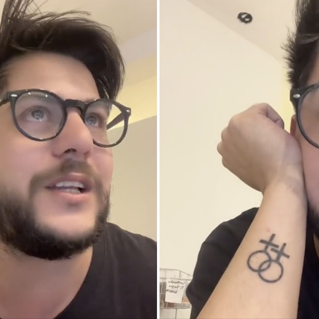 Se tatuó símbolo feminista sin saber qué era