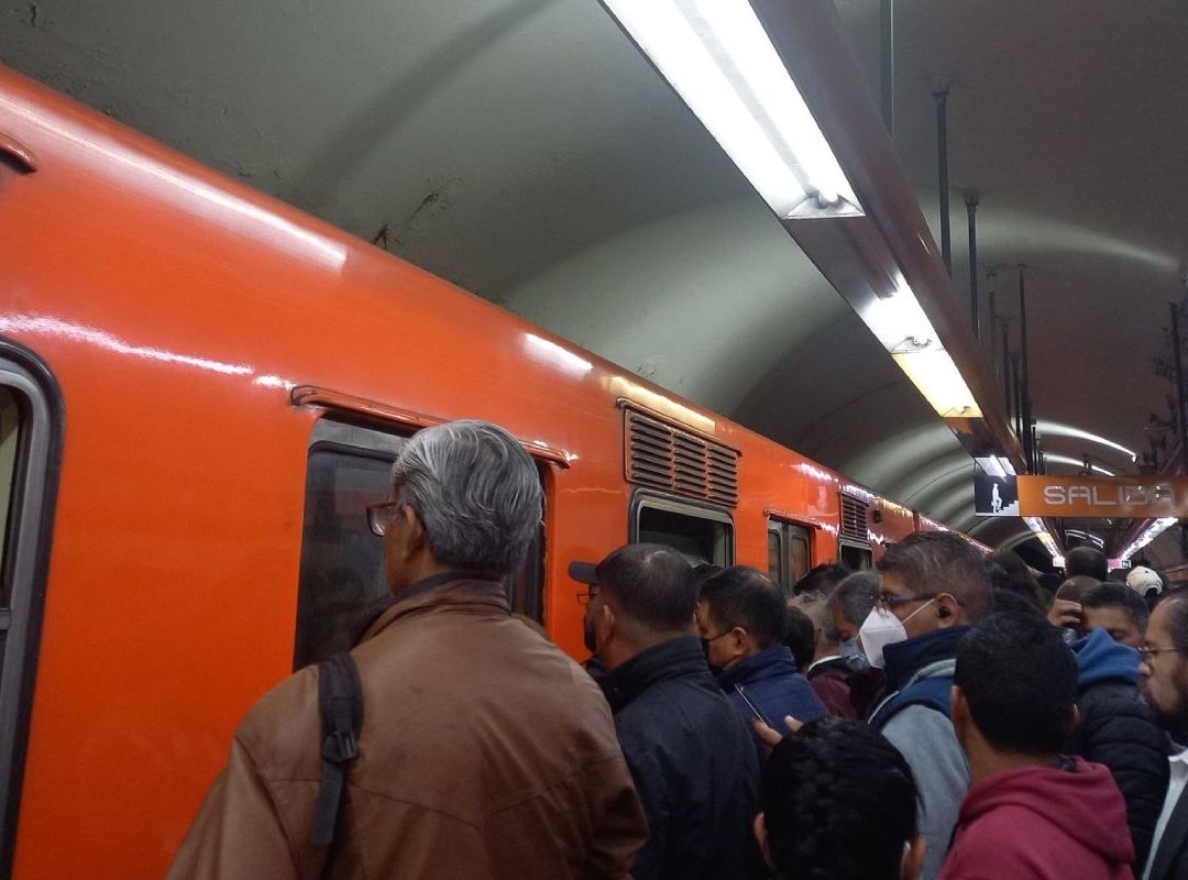 La Línea 7 del Metro CDMX presentó problemas en su servicio este 23 de noviembre de 2023