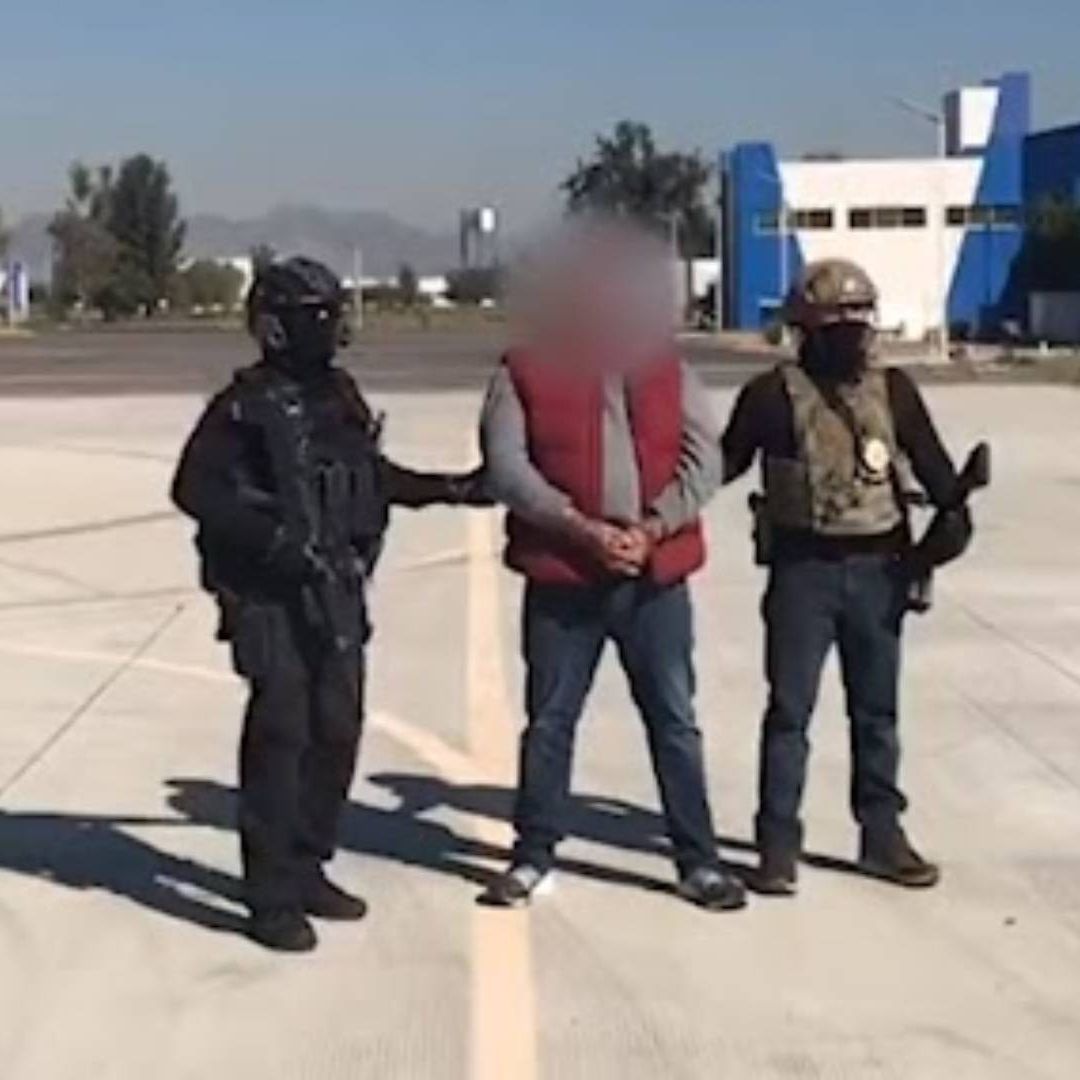 Juan Carlos, alias ‘CR’, es trasladado a la CDMX