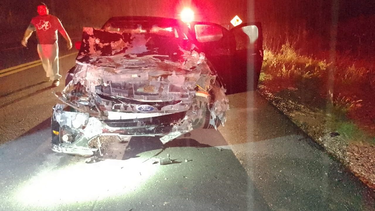 Conductor Resulta Lesionado Tras el Impacto