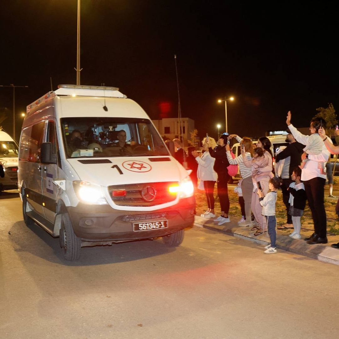 Tercer grupo de rehenes liberados por Hamás
