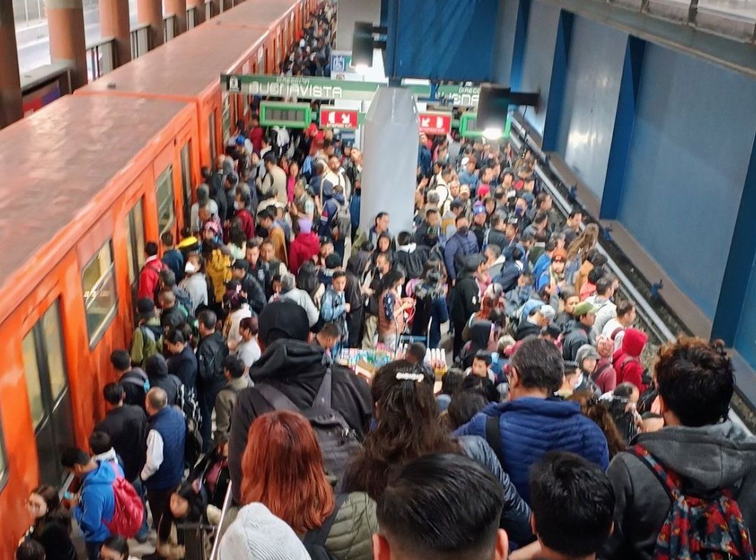 El servicio de la Línea B del Metro CDMX presentó problemas este martes 28 de noviembre de 2023