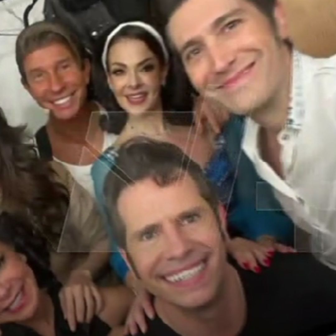 Exclusiva, Sasha Sokol se reúne con sus compañeros de Timbiriche