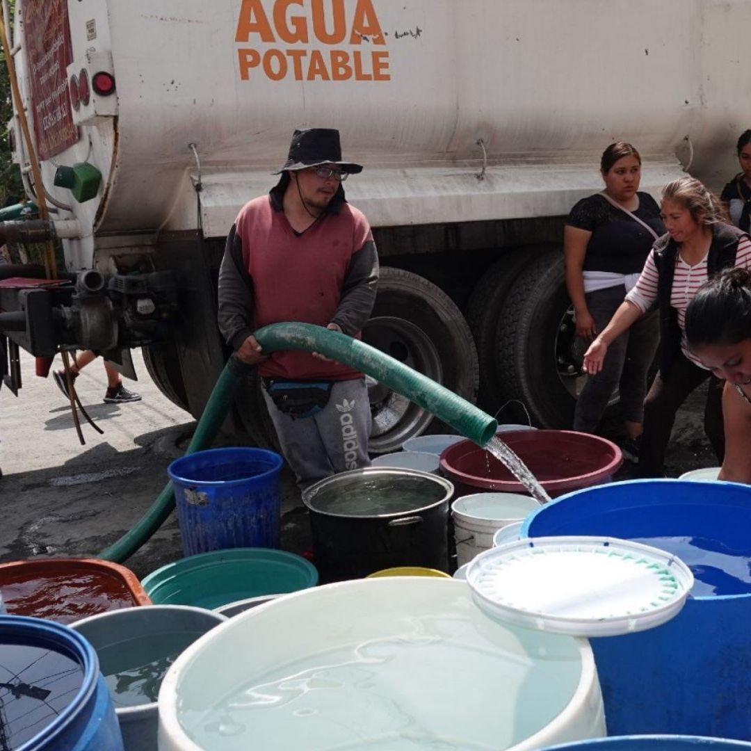 Así puedes saber si tu colonia sufrirá desabasto de agua