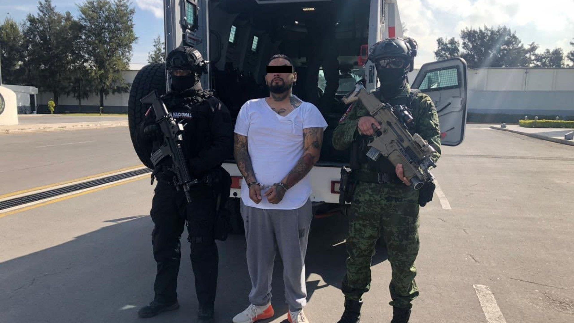 Detención de César Alejandro N, alias El Tartas