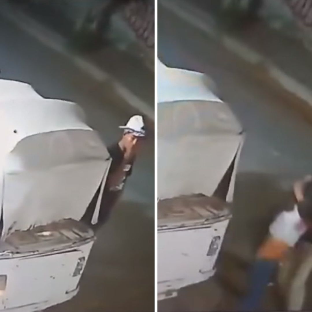 Video: Captan a Hombres Realizando "Levantones" en Mototaxi