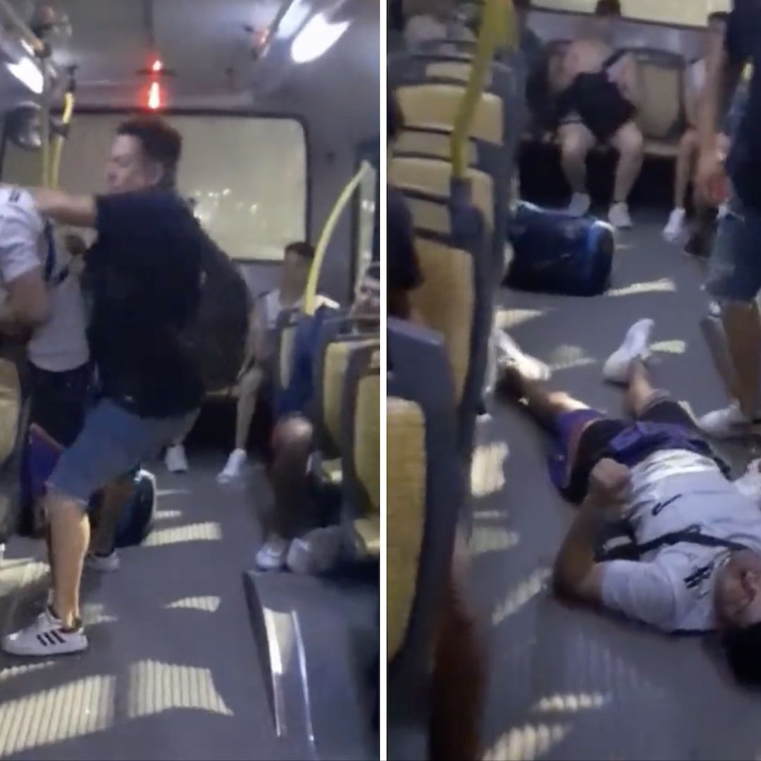 Hombre golpea a acosador en camión en Argentina