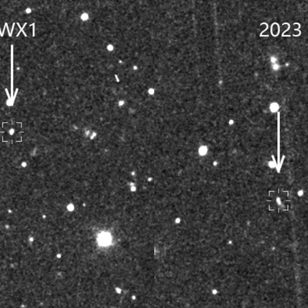 Telescopio chino detecta 2 asteroides cercanos a la Tierra
