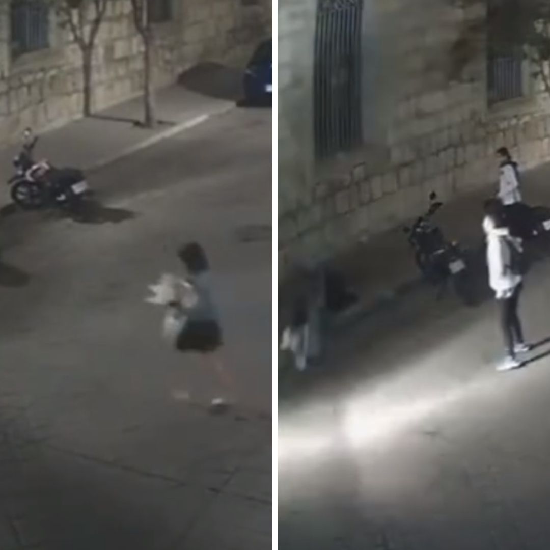 Video: Mujer Ebria Juega con Poste y Termina Aplastada en Oaxaca