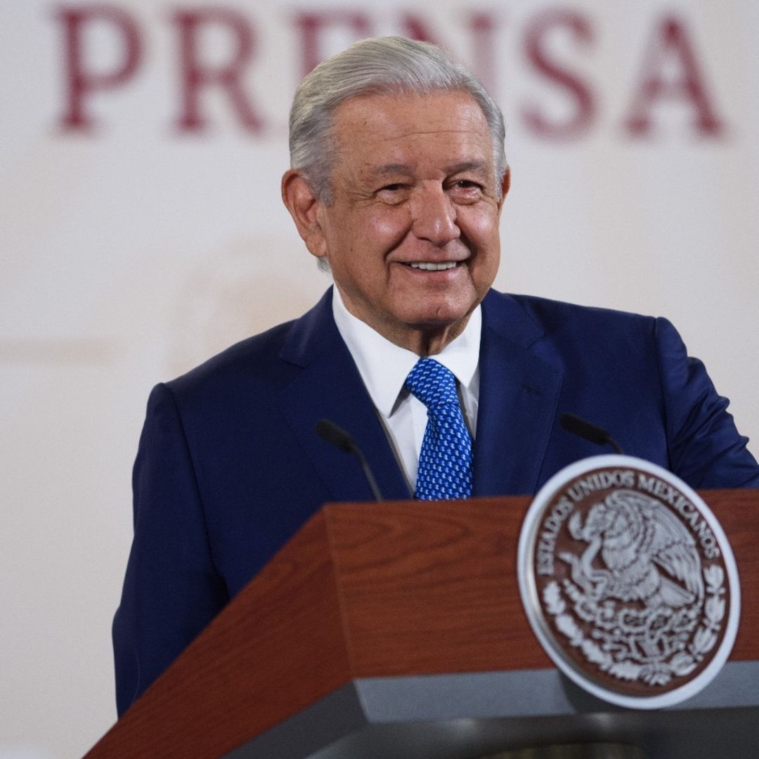 Andrés Manuel López Obrador en conferencia de prensa del 29 de noviembre