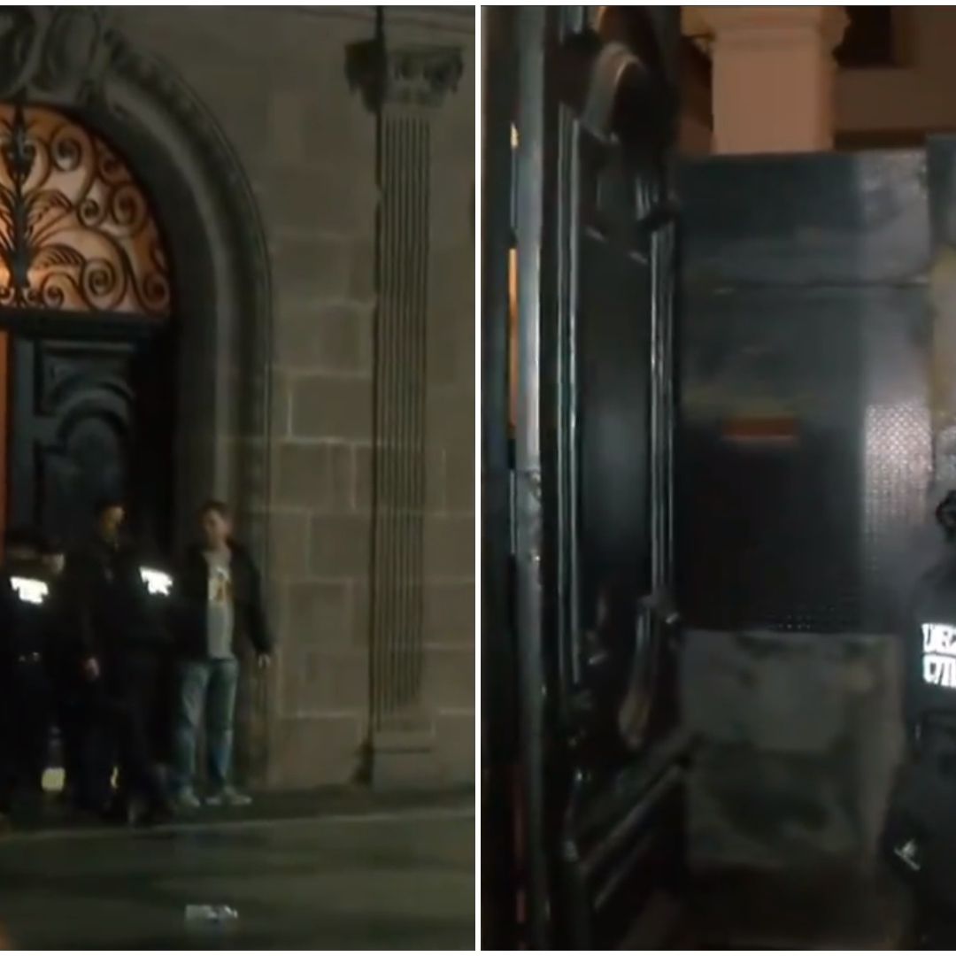 Blindan Palacio de Gobierno en Monterrey; No Reciben Acuerdo de Gobernador Interino