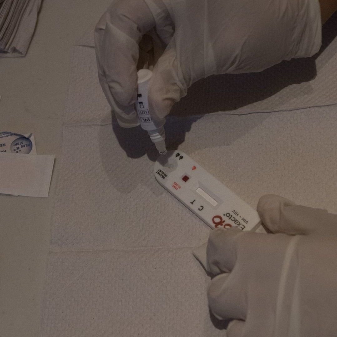 Pruebas rápidas para detectar VIH
