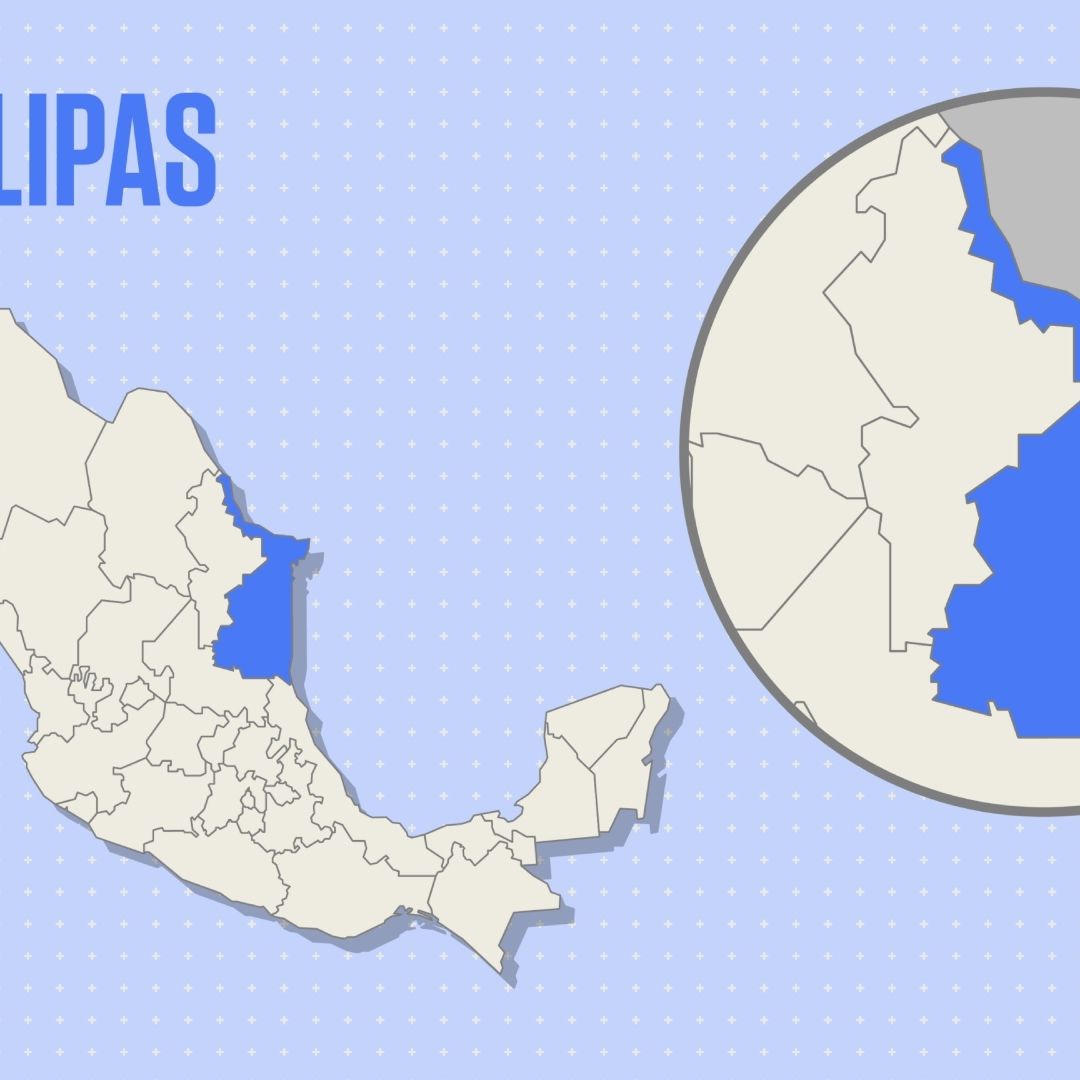 Mapa Tamaulipas, enfrentamientos en Llera