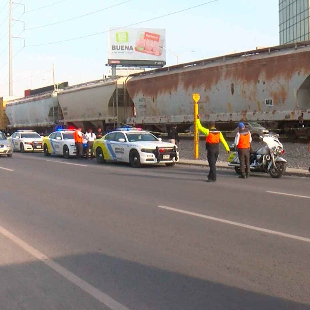Al no poder levantarse, el tren lo arrolló y su cuerpo quedó debajo de un vagón.