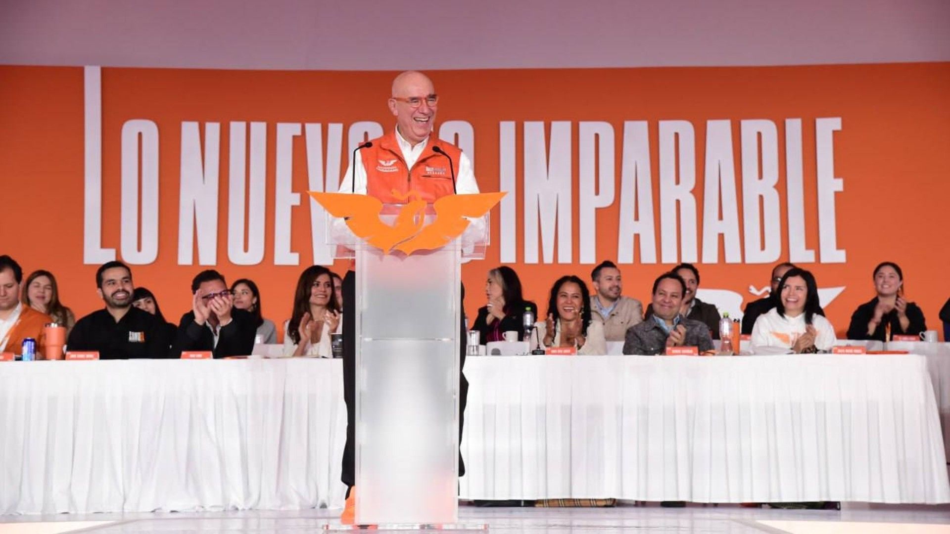 El dirigente nacional de Movimiento Ciudadano, Dante Delgado. Foto: X @MovCiudadanoMX