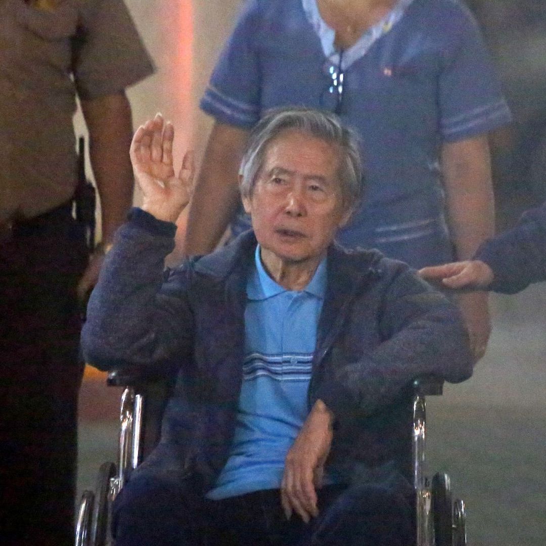 El expresidente de Perú, Alberto Fujimori, cumple una condena de 25 años en prisión