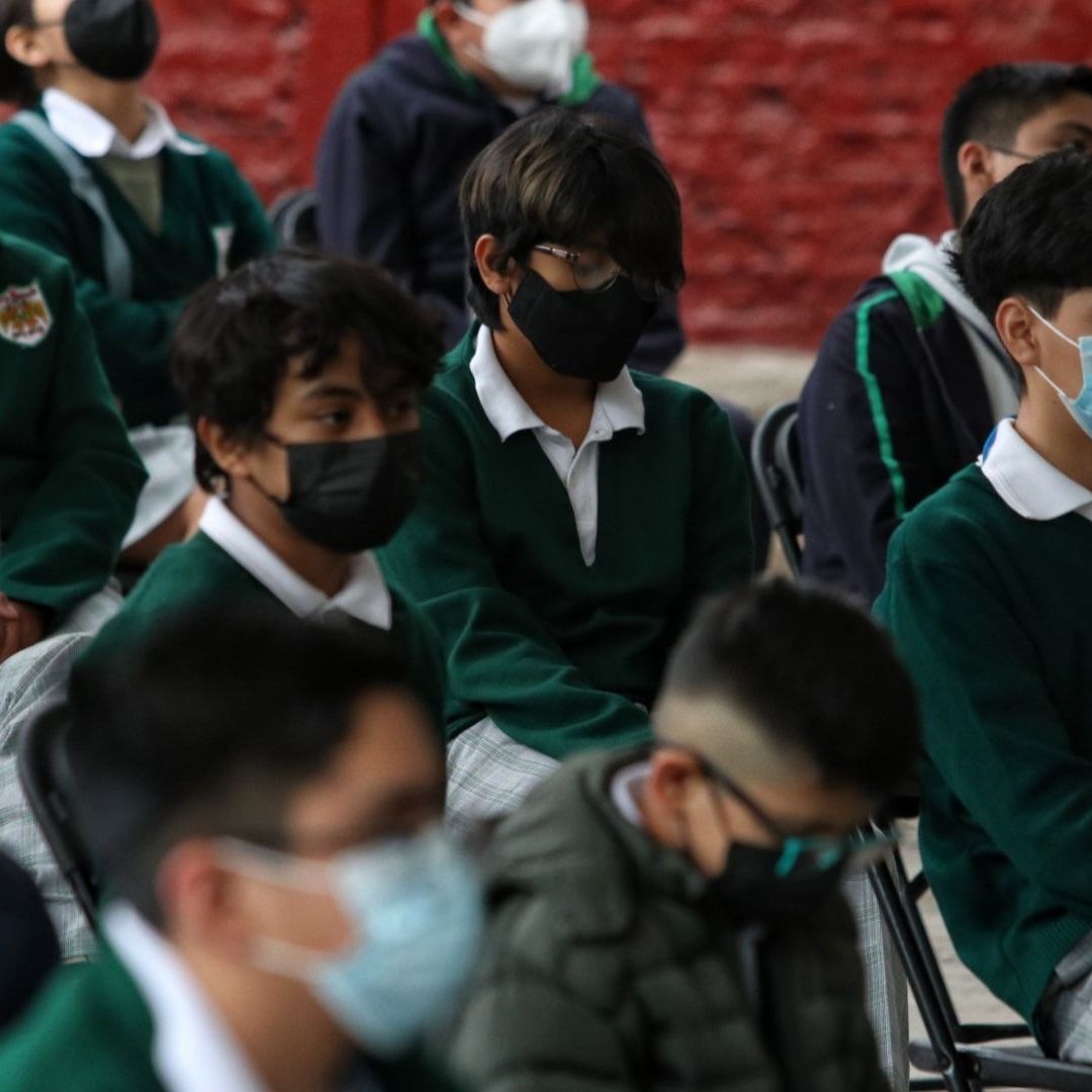 La SEP destacó los esfuerzos que se hicieron para que las alumnas y alumnos volvieran a clases tras la emergencia sanitaria. Foto: Cuartoscuro