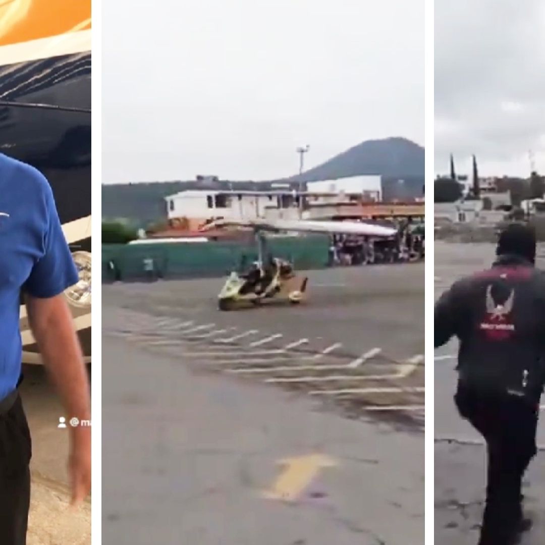 Martín Vaca, de 'Mexicánicos', Se Estrella Durante Espectáculo Aéreo en Hidalgo