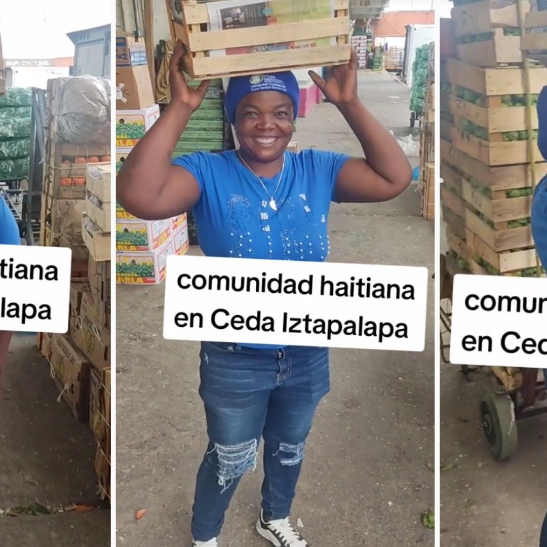Video | Sorprende Haitiana por su Forma de Cargar en la Central de Abastos de la Ciudad de Méxic