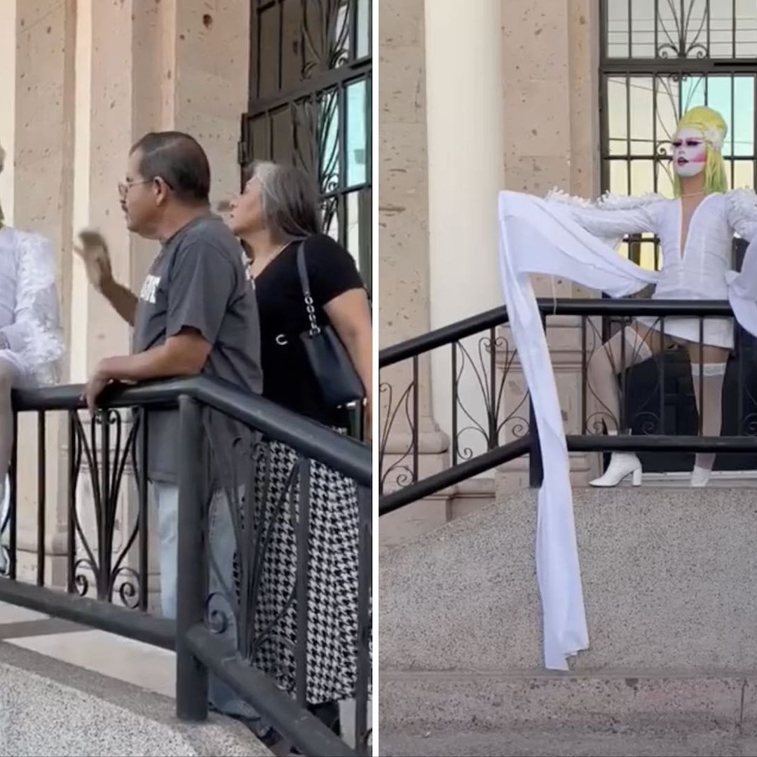 Católicos hostigan a drag en sesión de fotos en Sonora