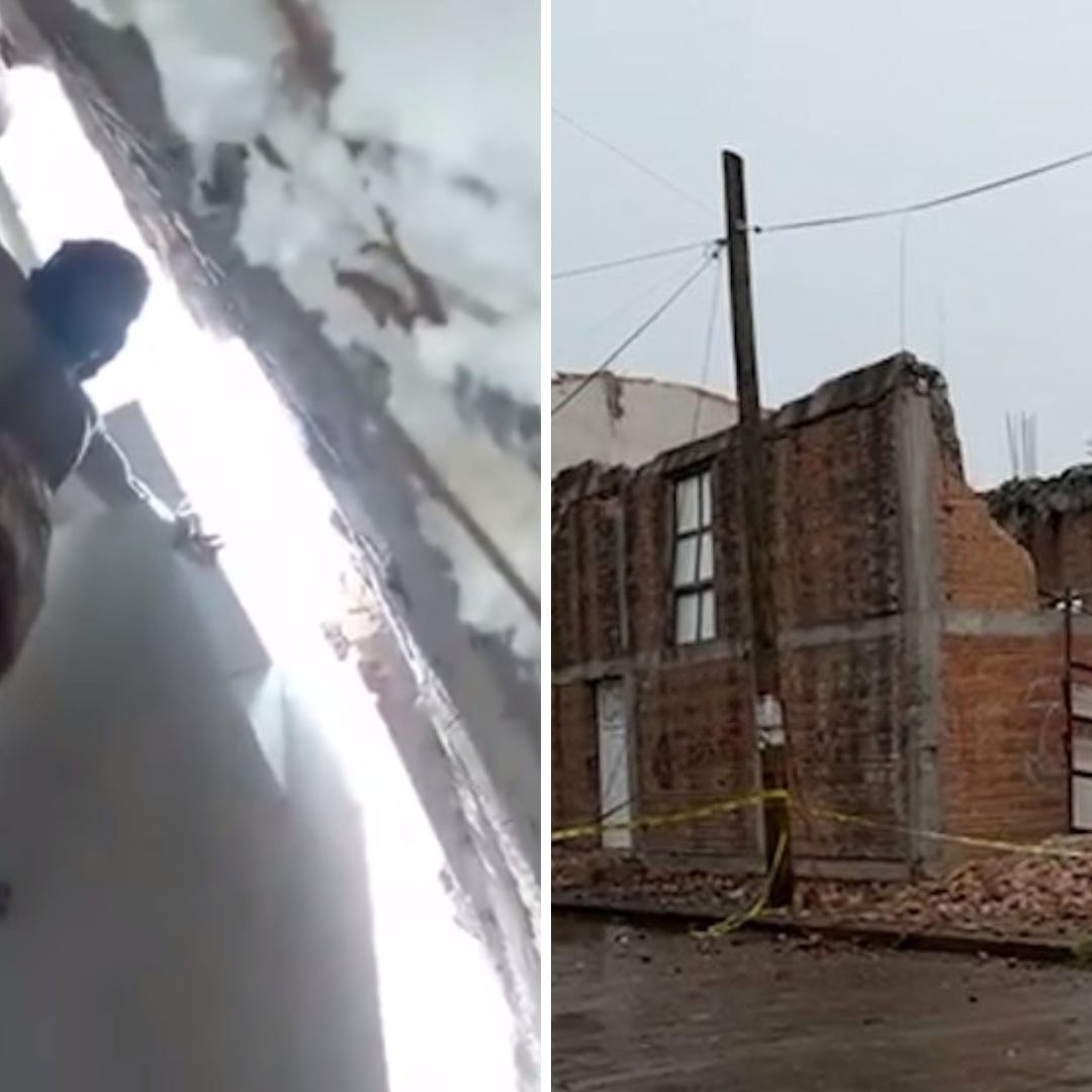 ¡Milagro! Cristo queda Intacto tras Derrumbe de Techo en Iglesia en SLP | Video