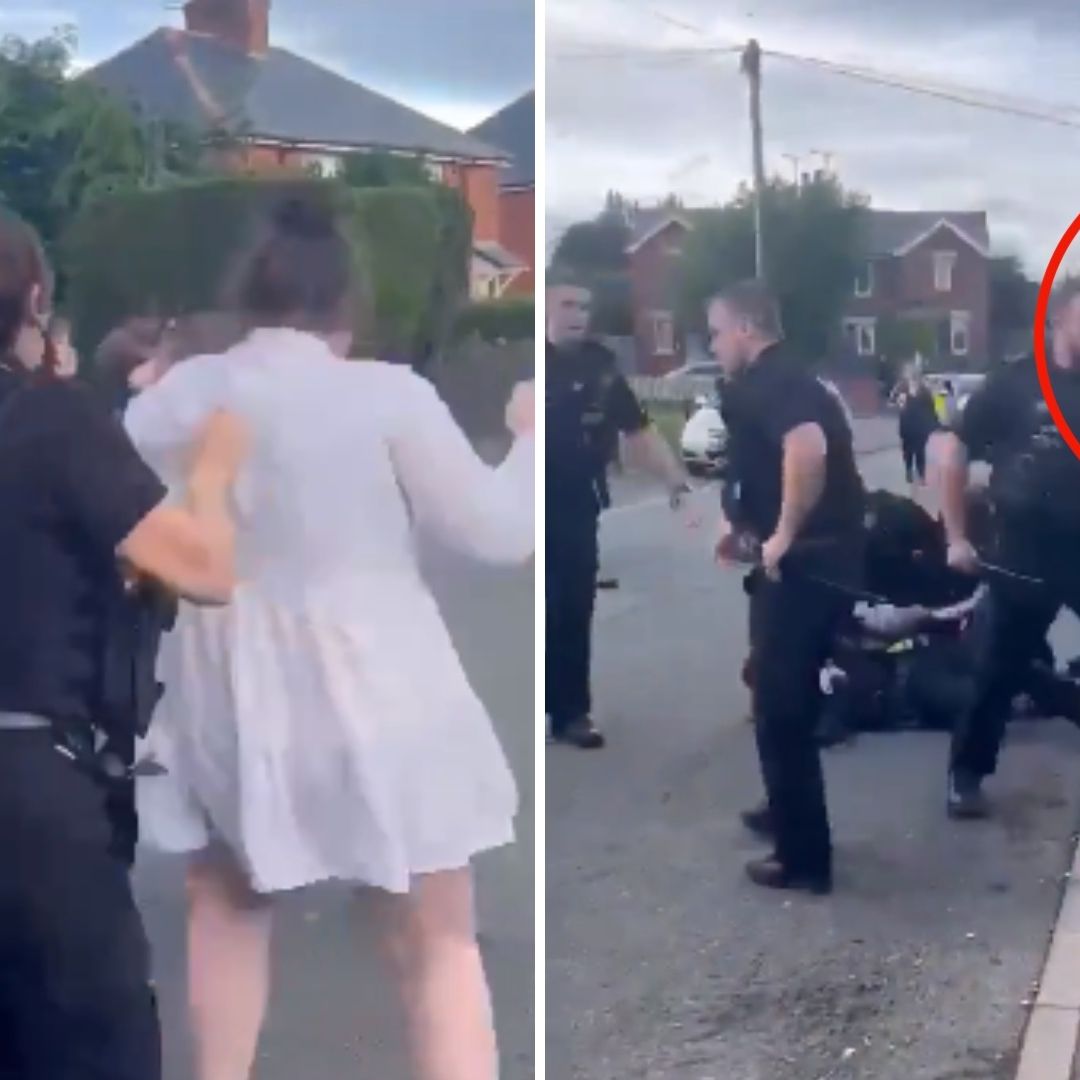 Video: Mujer Es Noqueada con una Llanta Durante Riña