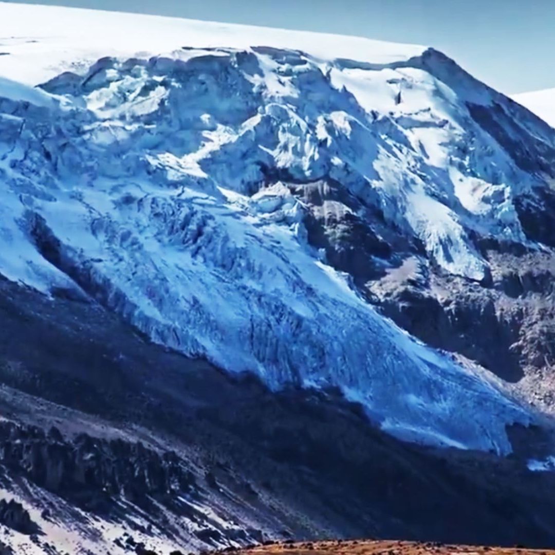 Fotos de la NASA Muestran Degradación de Casquete de Hielo en la Cordillera de los Andes