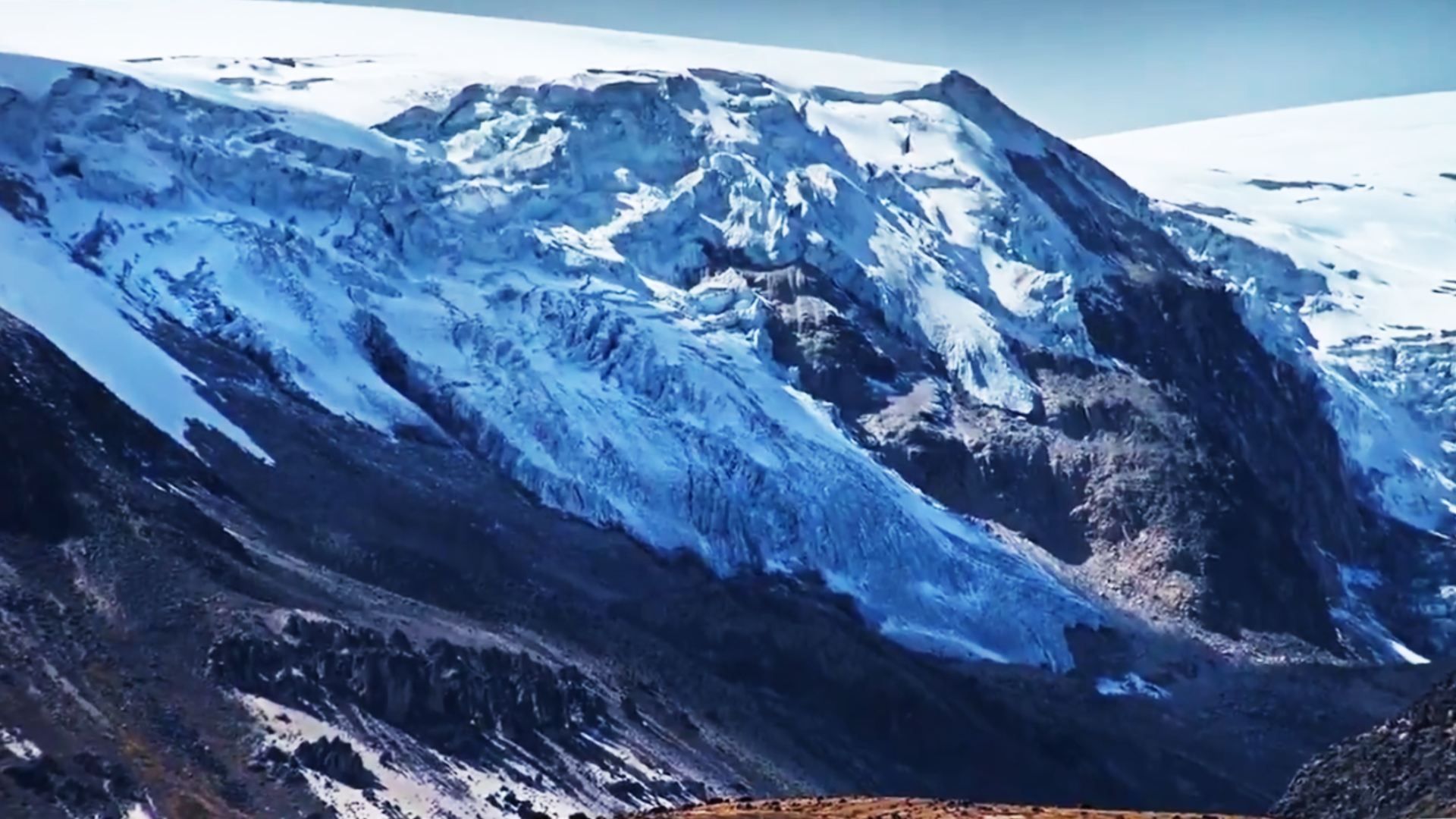 Fotos de la NASA Muestran Degradación de Casquete de Hielo en la Cordillera de los Andes