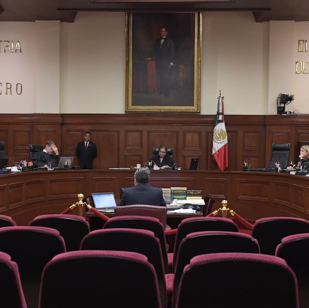 Sesión en la Suprema Corte de Justicia de la Nación el 9 de noviembre de 2023.