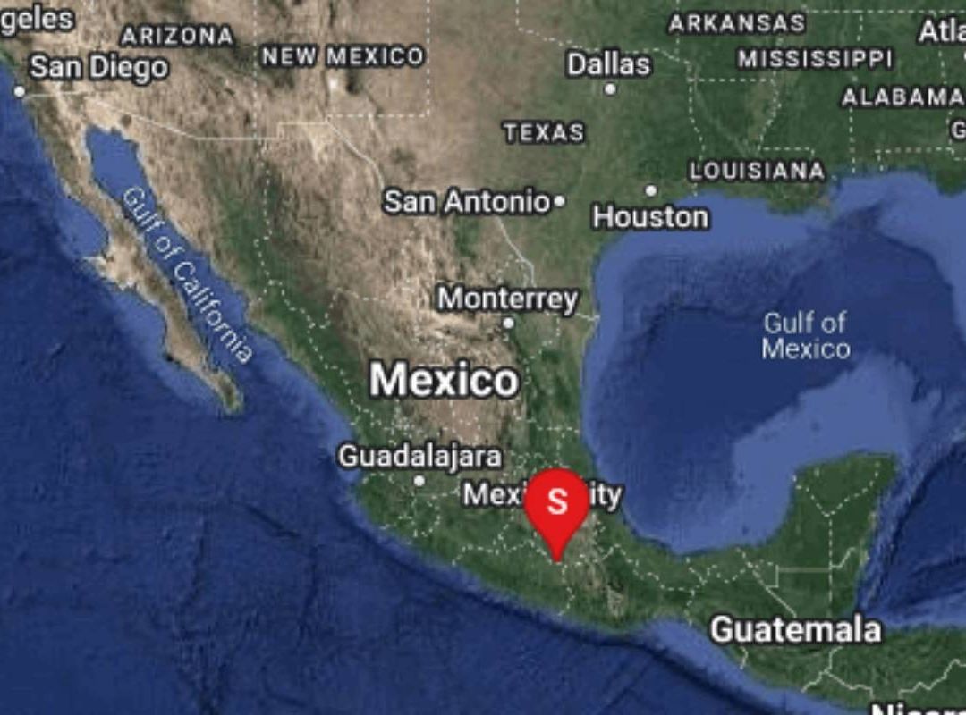 El temblor fue de una magnitud preliminar de 5.8 grados de acuerdo con el Sismológico Nacional