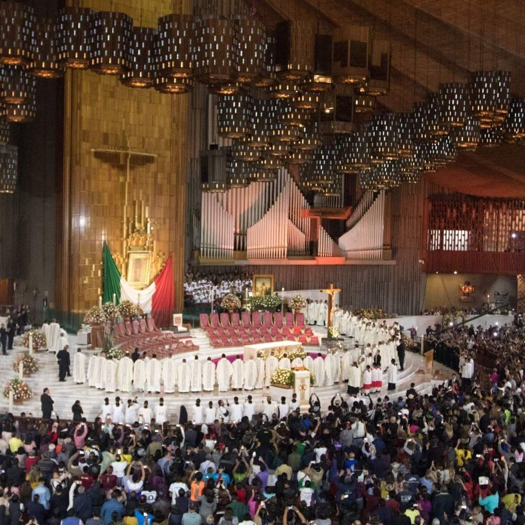 Televisa Alista las Mañanitas a la Virgen 2023 en la Basílica