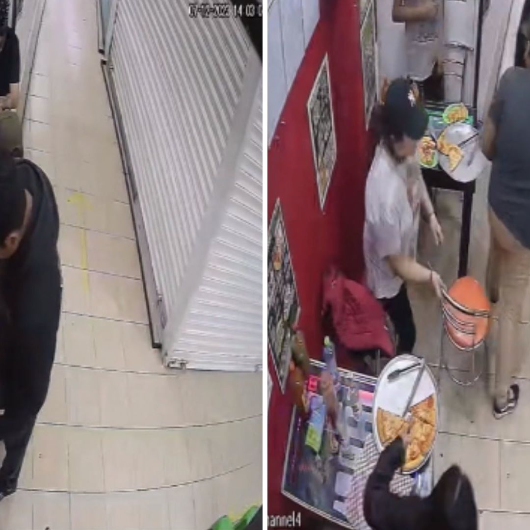 Video: Jóvenes Aprovechan Sismo para Irse Sin Pagar en un Buffet