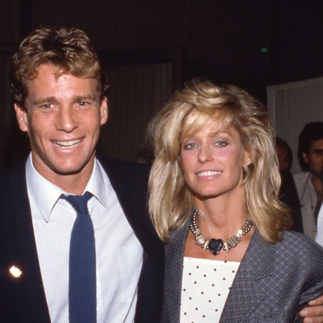 Ryan O'Neal formó una de las parejas más célebres y fotografiadas de los años 80 con  Farrah Fawcett