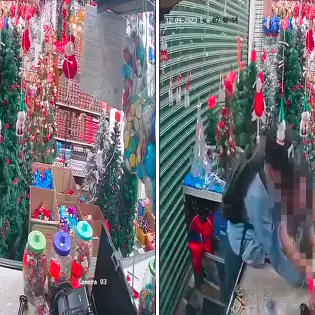 Empleada lesionada por asaltante armado en Acayucan, Veracruz