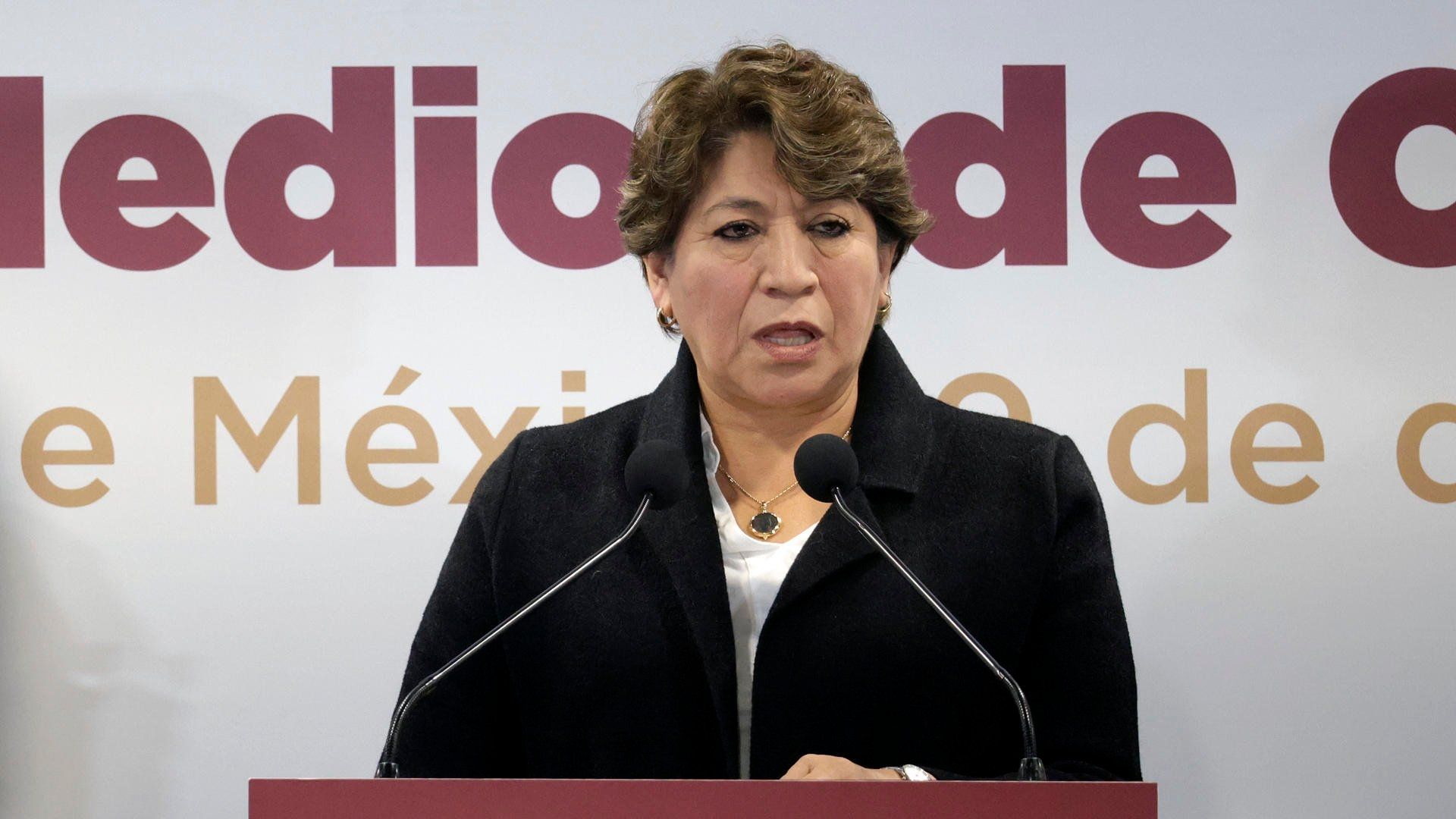 Estado de México da conferencia de prensa por hechos en Texcaltitlán