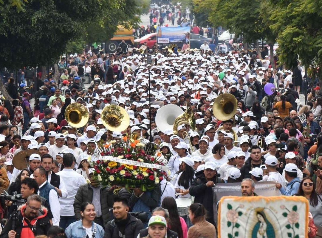 Algunas calles y avenidas estarán cerradas por los festejos del Día de la Virgen de Guadalupe