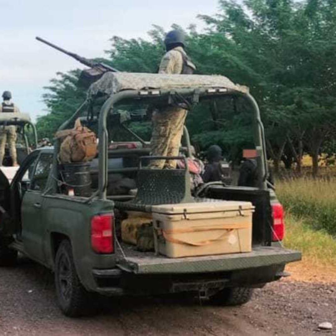 Operativo de seguridad en Michoacán