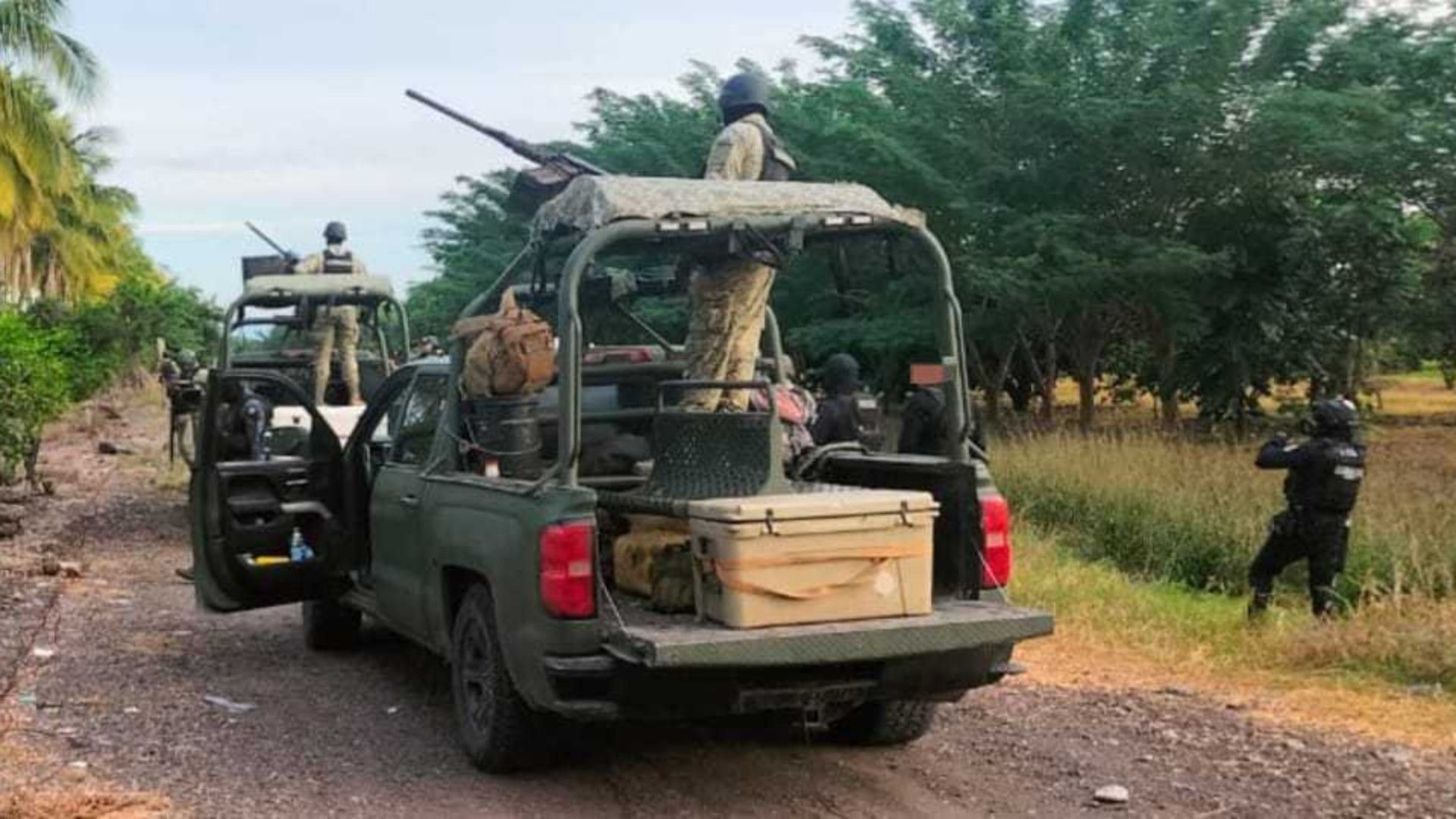 Operativo de seguridad en Michoacán