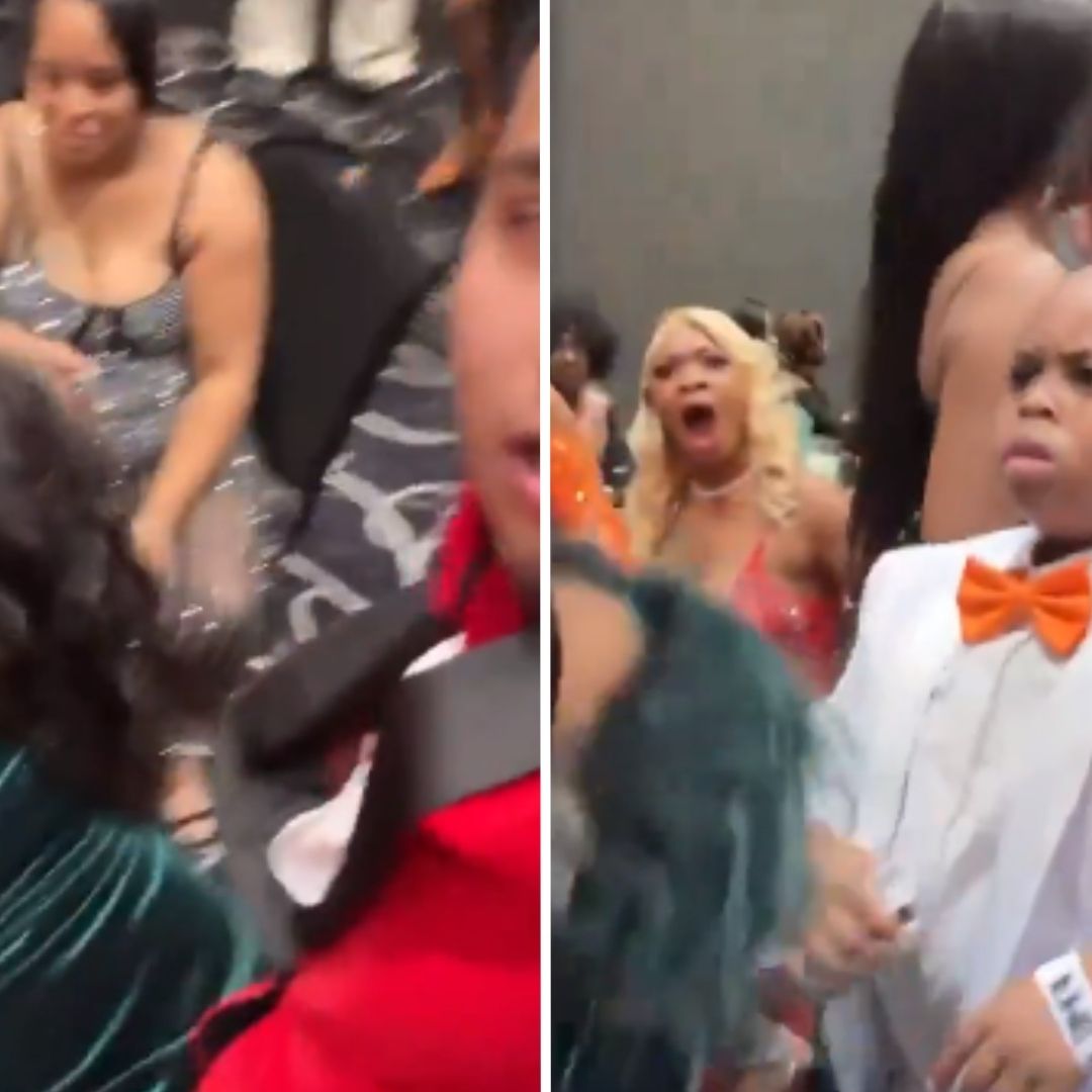 Video: niño se enfureció al ver a su mamá perrear