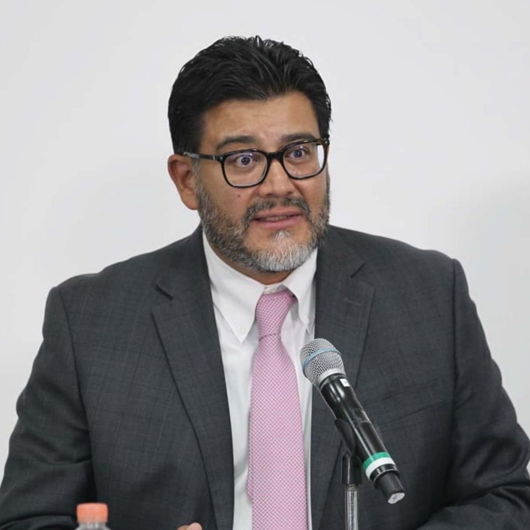Reyes Rodríguez Mondragón en un evento en el INE en mayo de 2022.