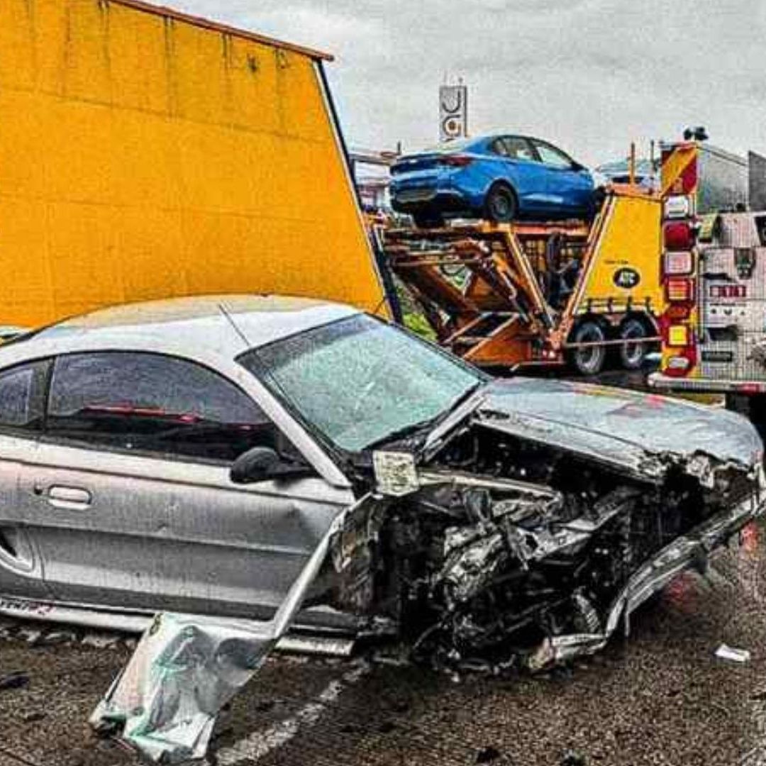 Accidente Frontal en la Autopista 57