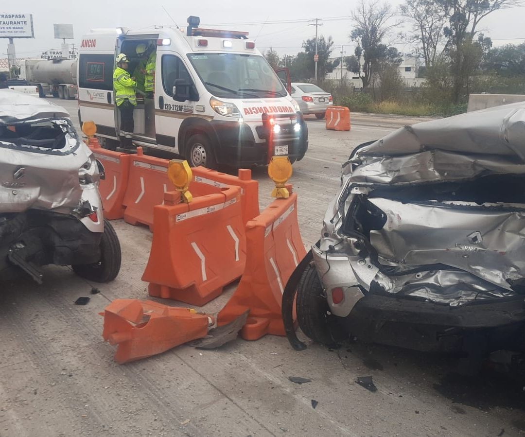 Choque Múltiple en la México Querétaro