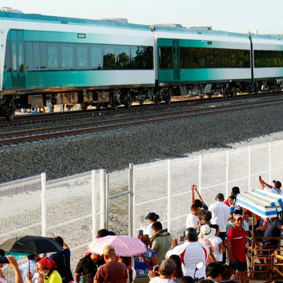 El Tren Maya contempla más de mil 500 kilómetros de vía férrea para transporte de carga, turistas y pasajeros. Foto: Cuartoscuro