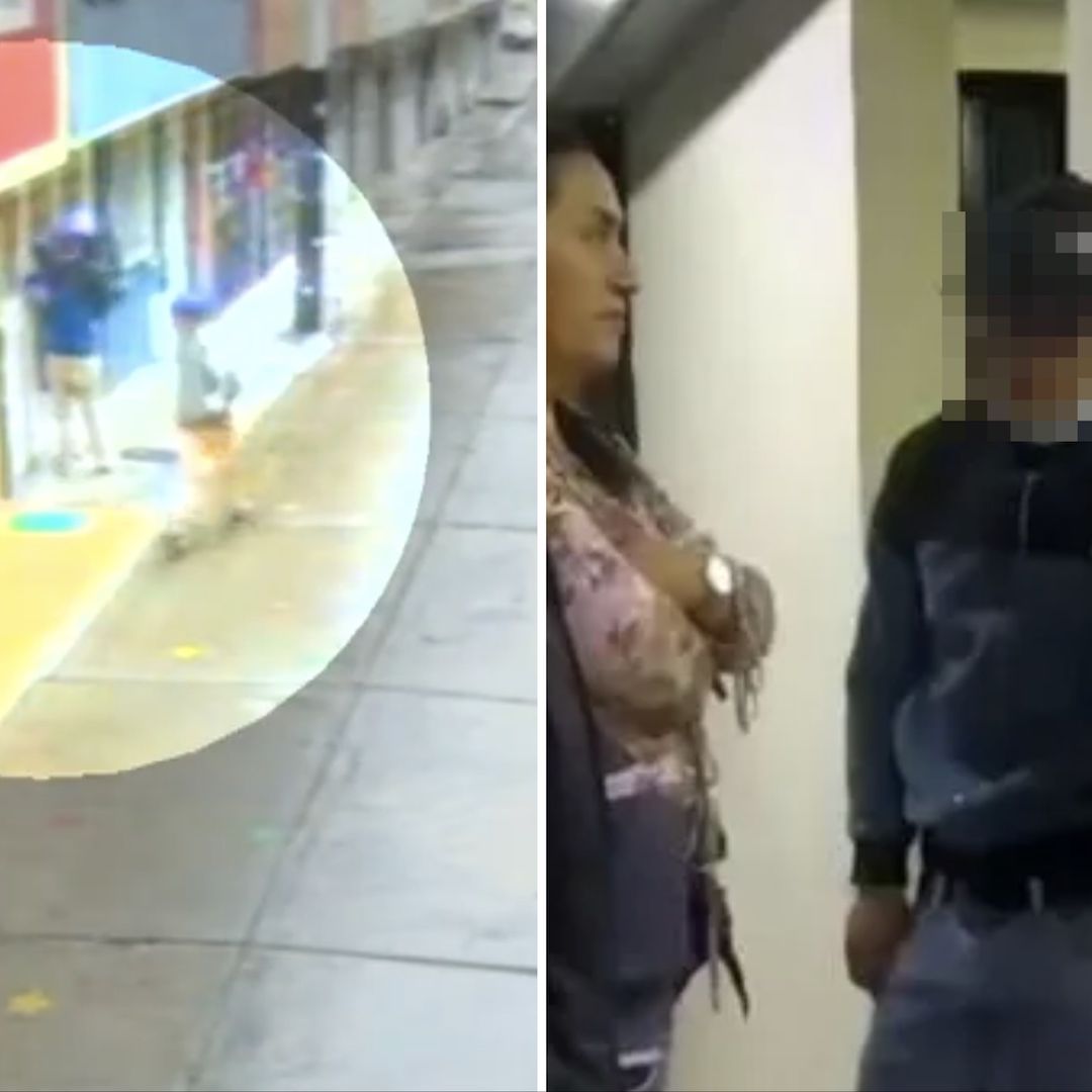 Entrega a su hijo por robar y apuñalar a joven