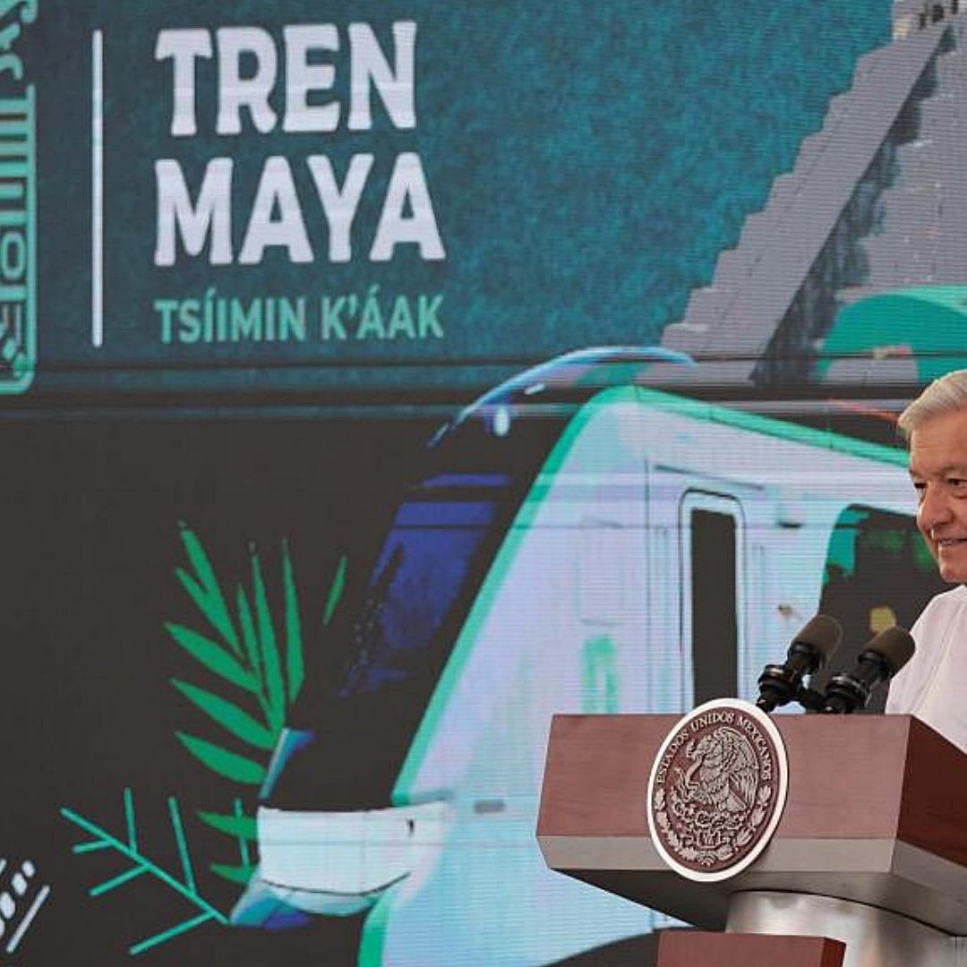 El presidente Andrés Manuel López Obrador ofrece su conferencia mañanera