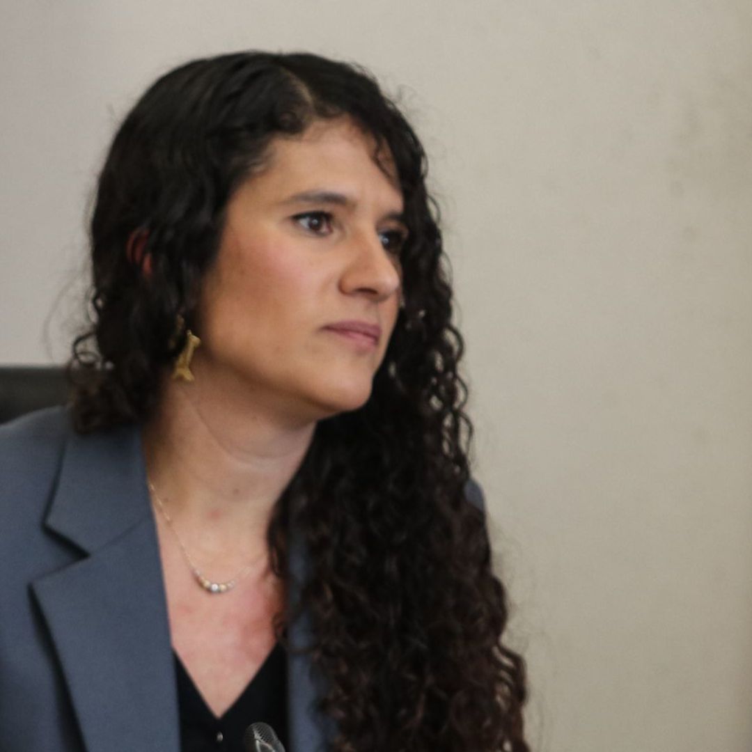 Bertha María Alcalde Luján en comparecencia en el Senado el 27 de noviembre de 2023.