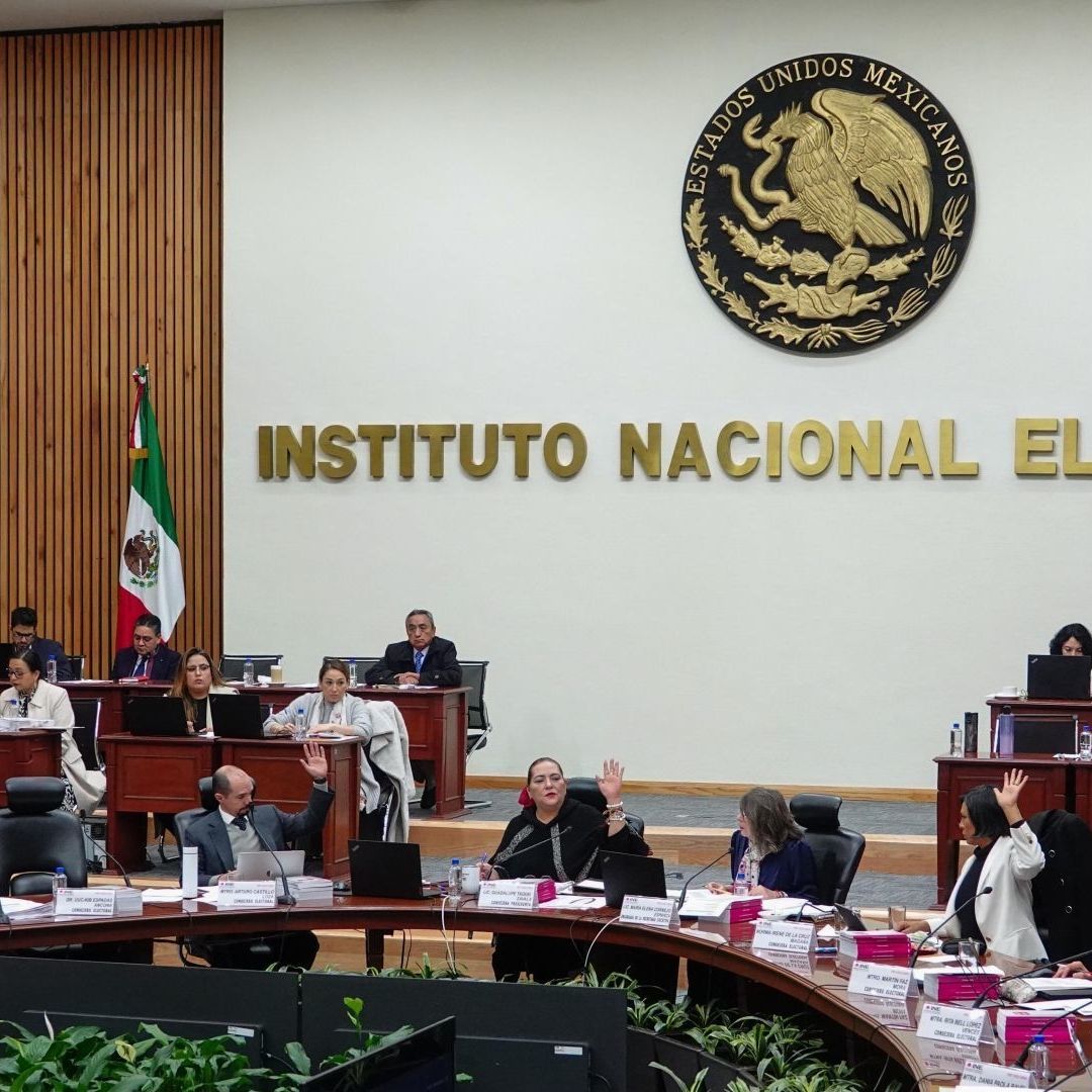 Consejeros electorales encabezaron la sesión ordinaria del Instituto Nacional Electoral en la sede de Tlalpan