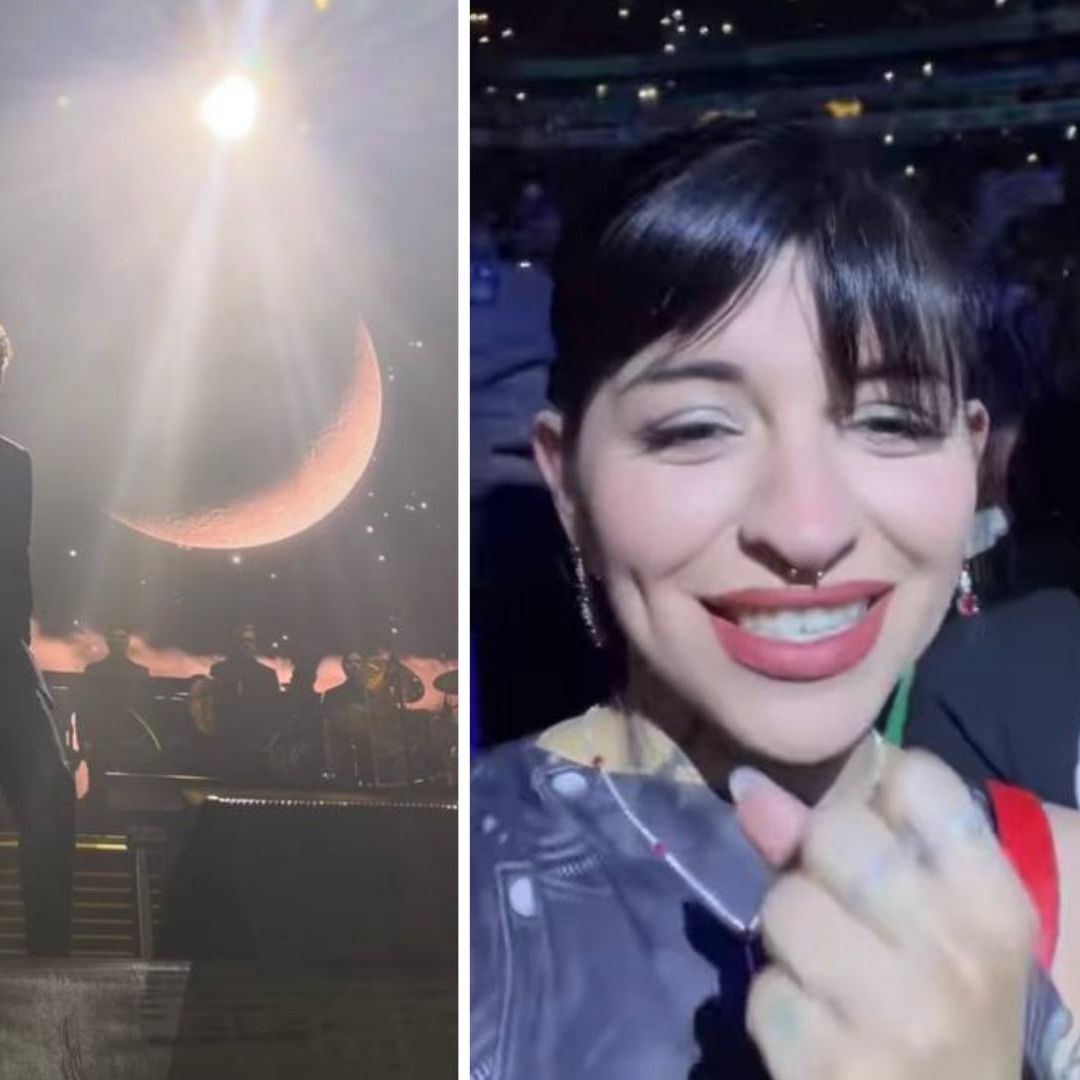 Cazzu acude a concierto de Luis Miguel sin Christian Nodal