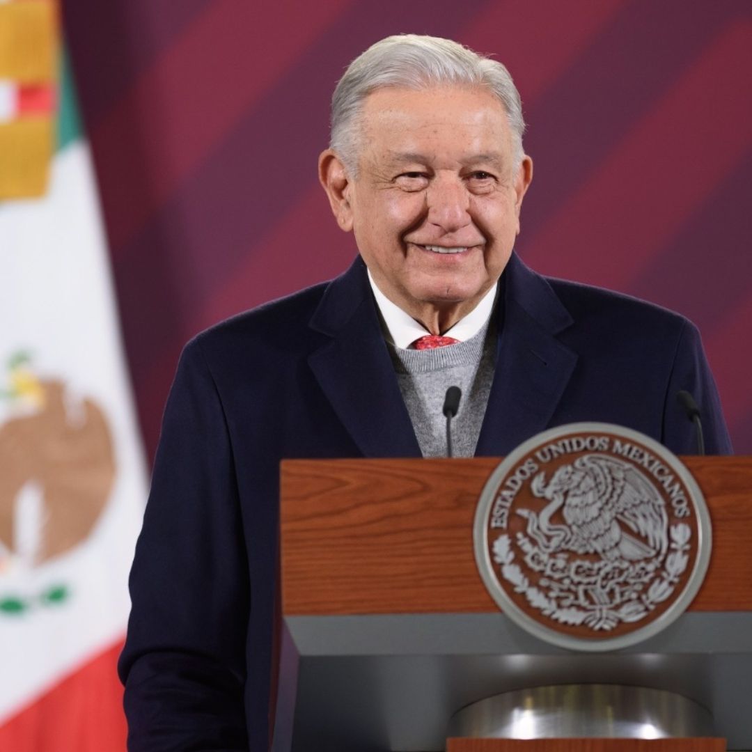 Andrés Manuel López Obrador dijo que el Estado garantiza la vacunación para todos.